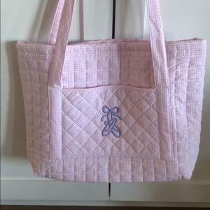 Little English Quilted Tote